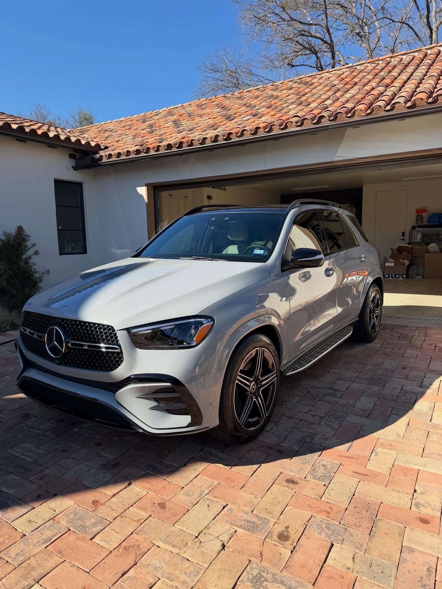 Mercedes exterior after detail